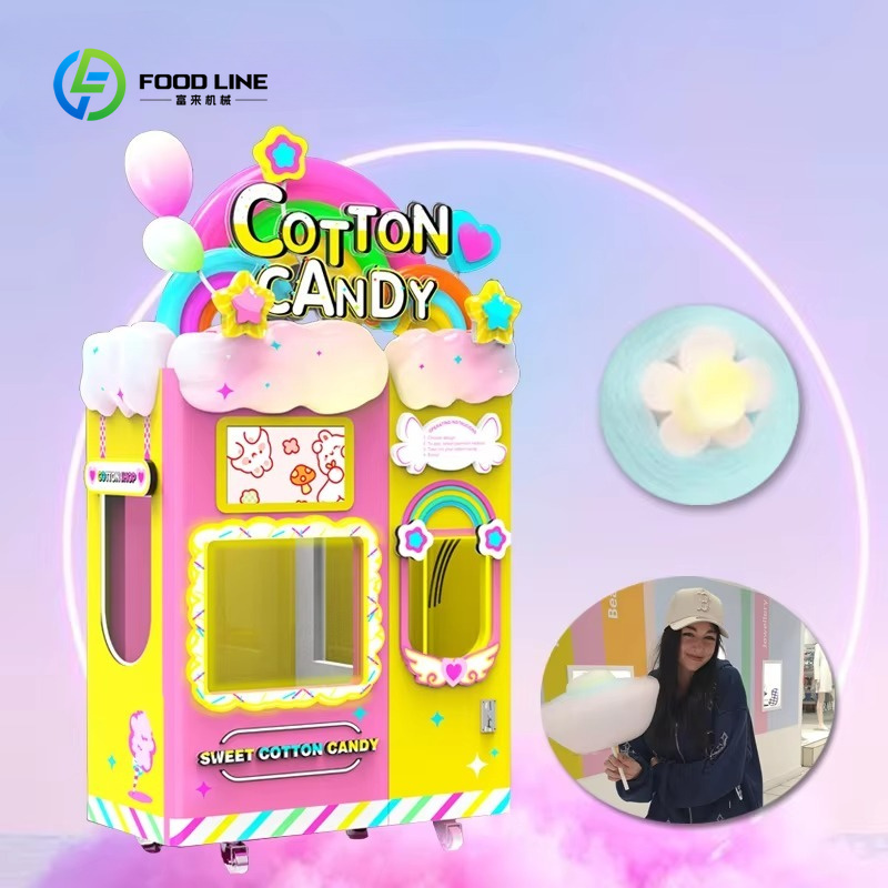 Candy Vending Machine - Máquina Expendedora de Algodón de Azúcar