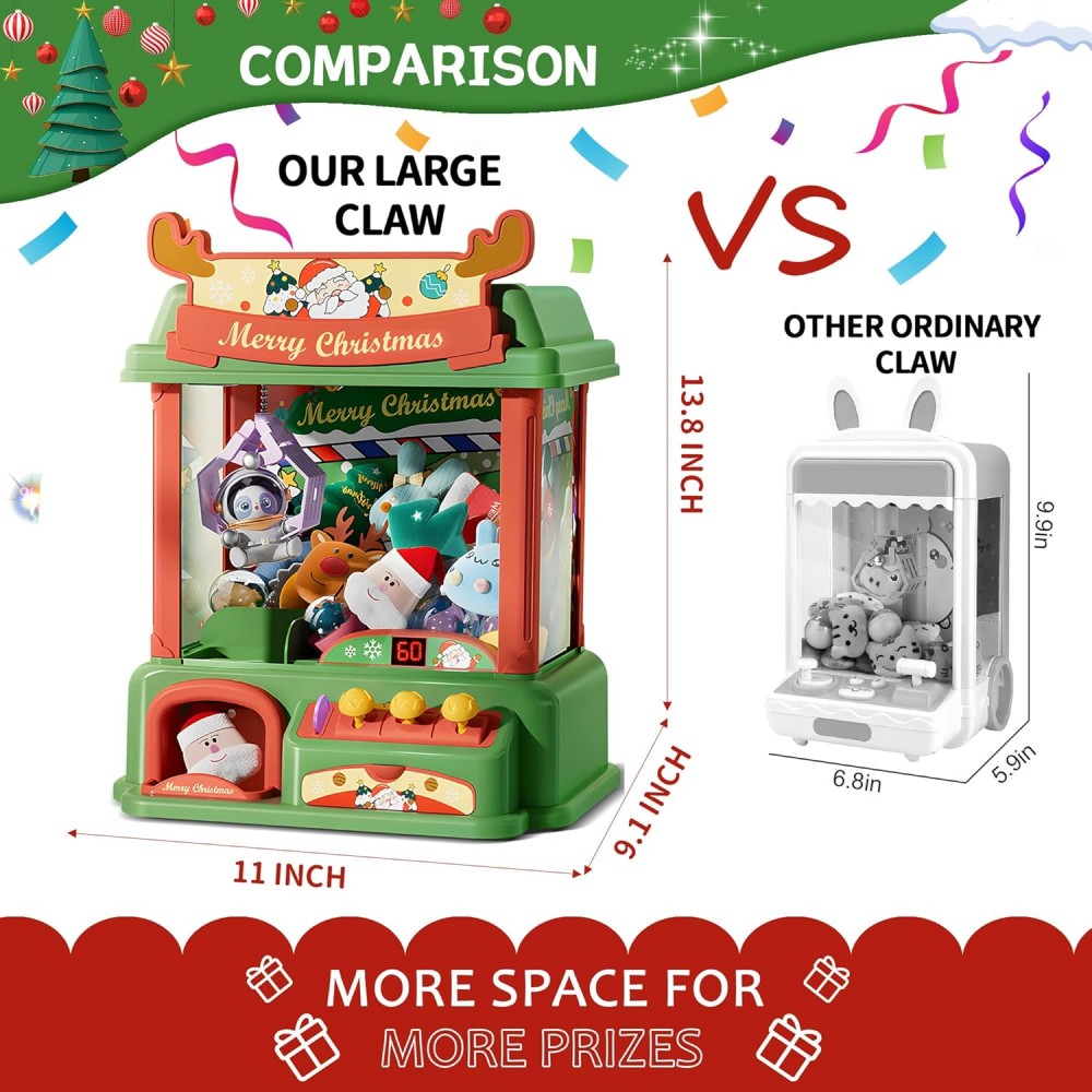 Máquina de garra de Navidad pa - Candy Vending Machine reseña y precio