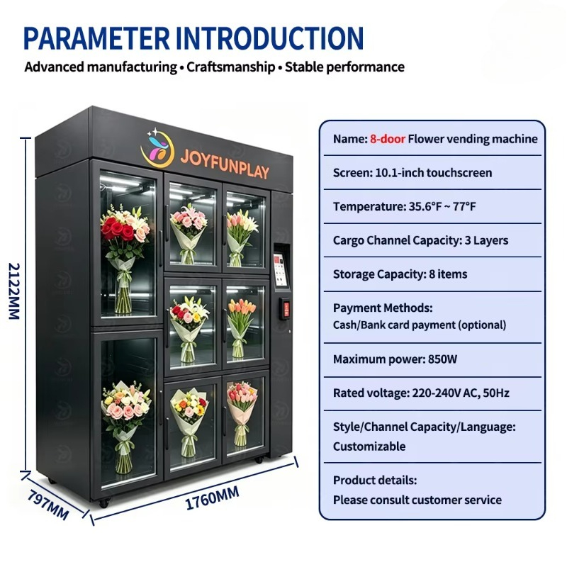 Máquina expendedora de flores  - Bill Acceptor Vending reseña y precio