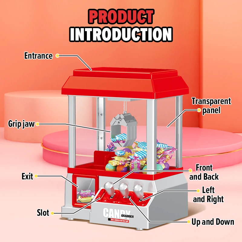 Máquina de garras electrónica  - Claw Crane Machine reseña y precio